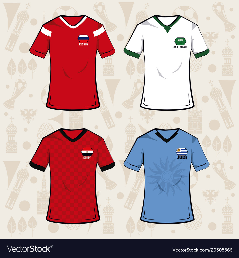 Football sport wear russia 2018