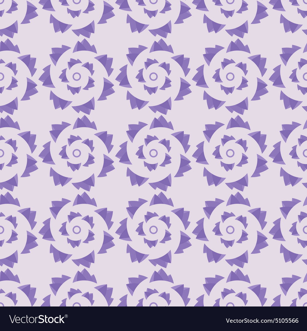 Geometric seamless ornament lavender palette