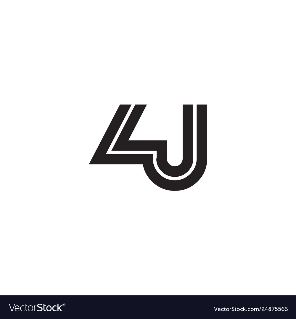 Initial letter linked design logo template