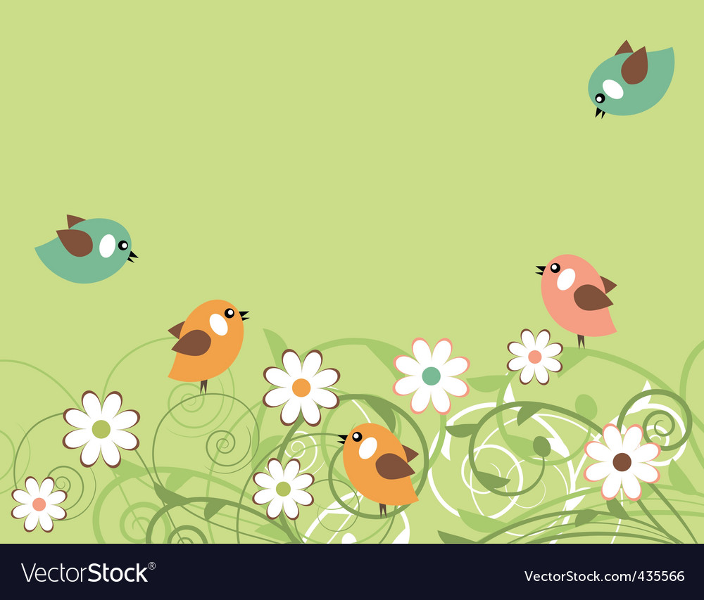 Nature background Royalty Free Vector Image - VectorStock