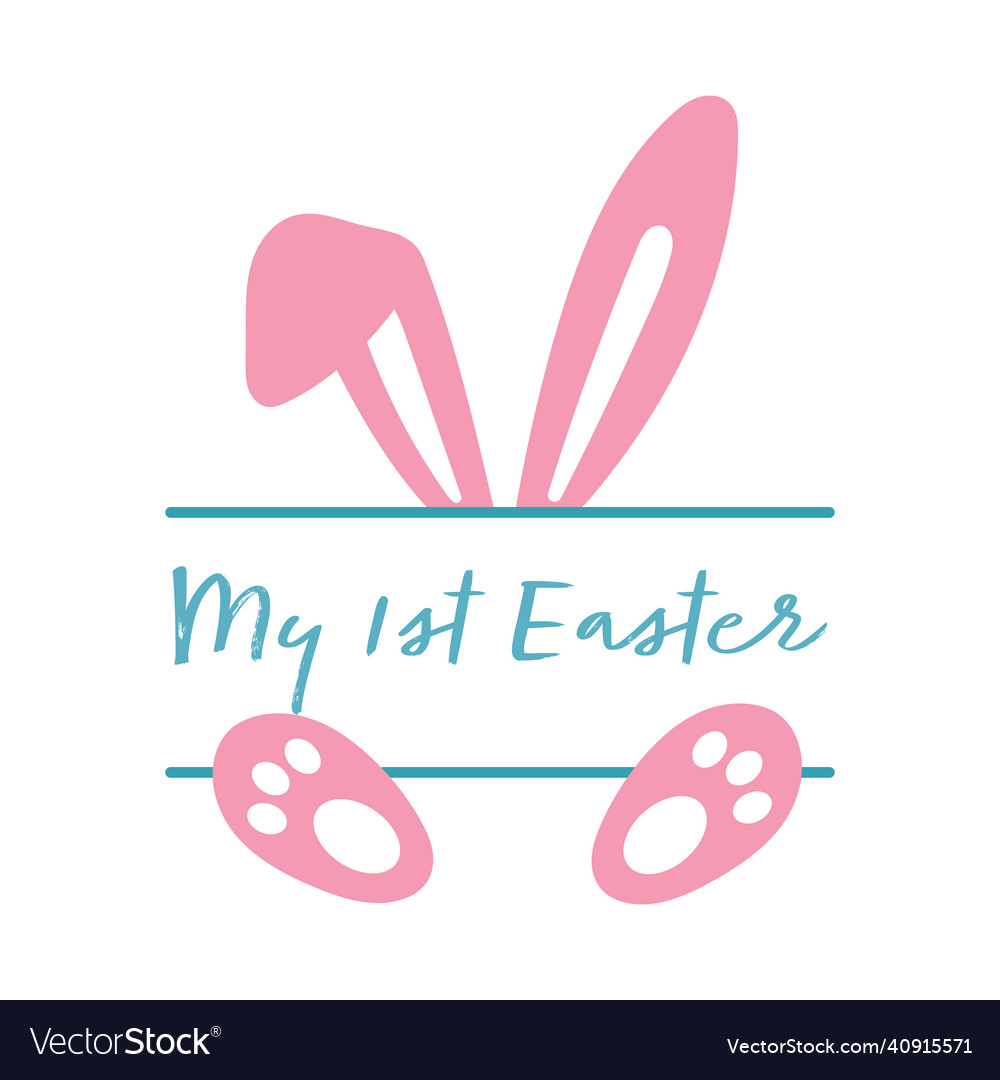 Cute Bunny Easter Greeting Card