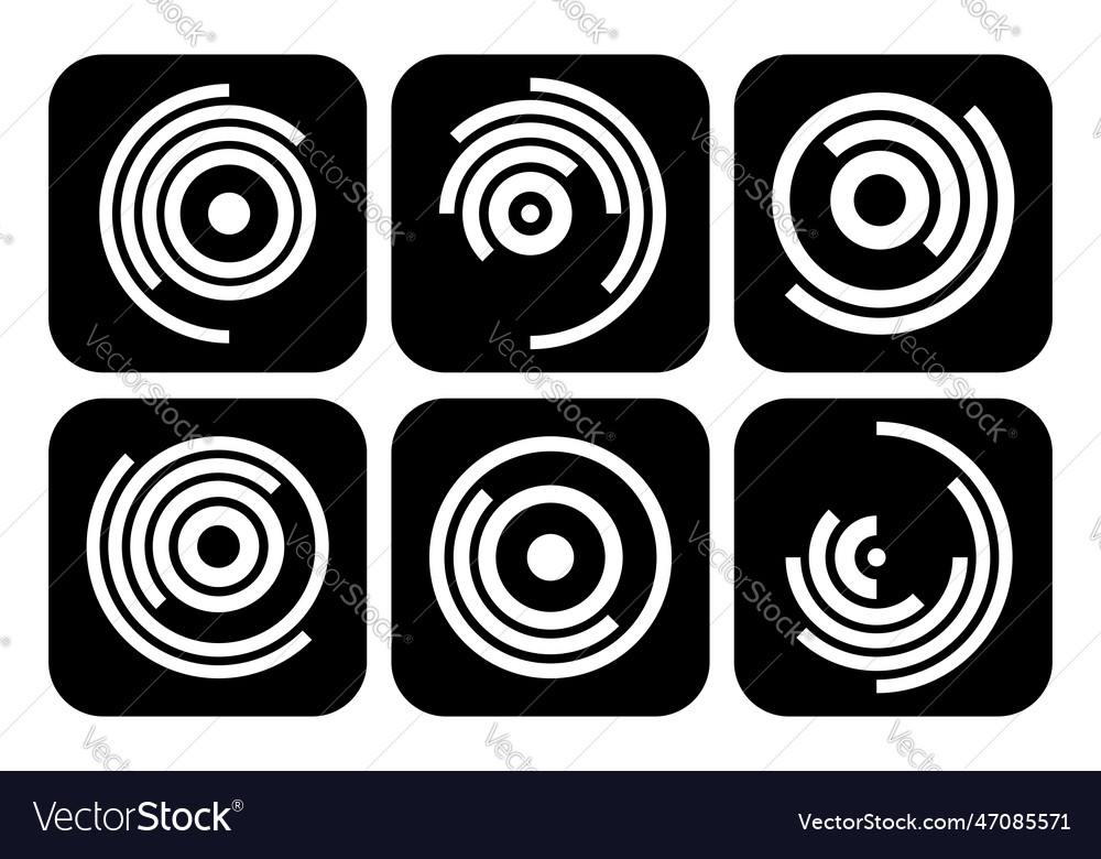 Design elements vector image Design elements