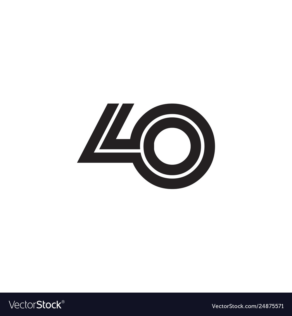 Initial letter linked design logo template