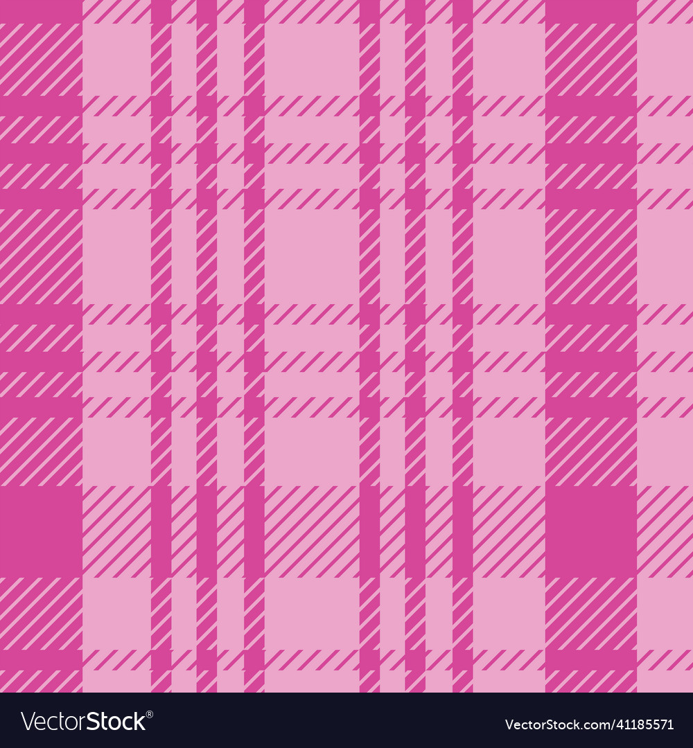 Pink plaid tartan checkered seamless pattern Vector Image