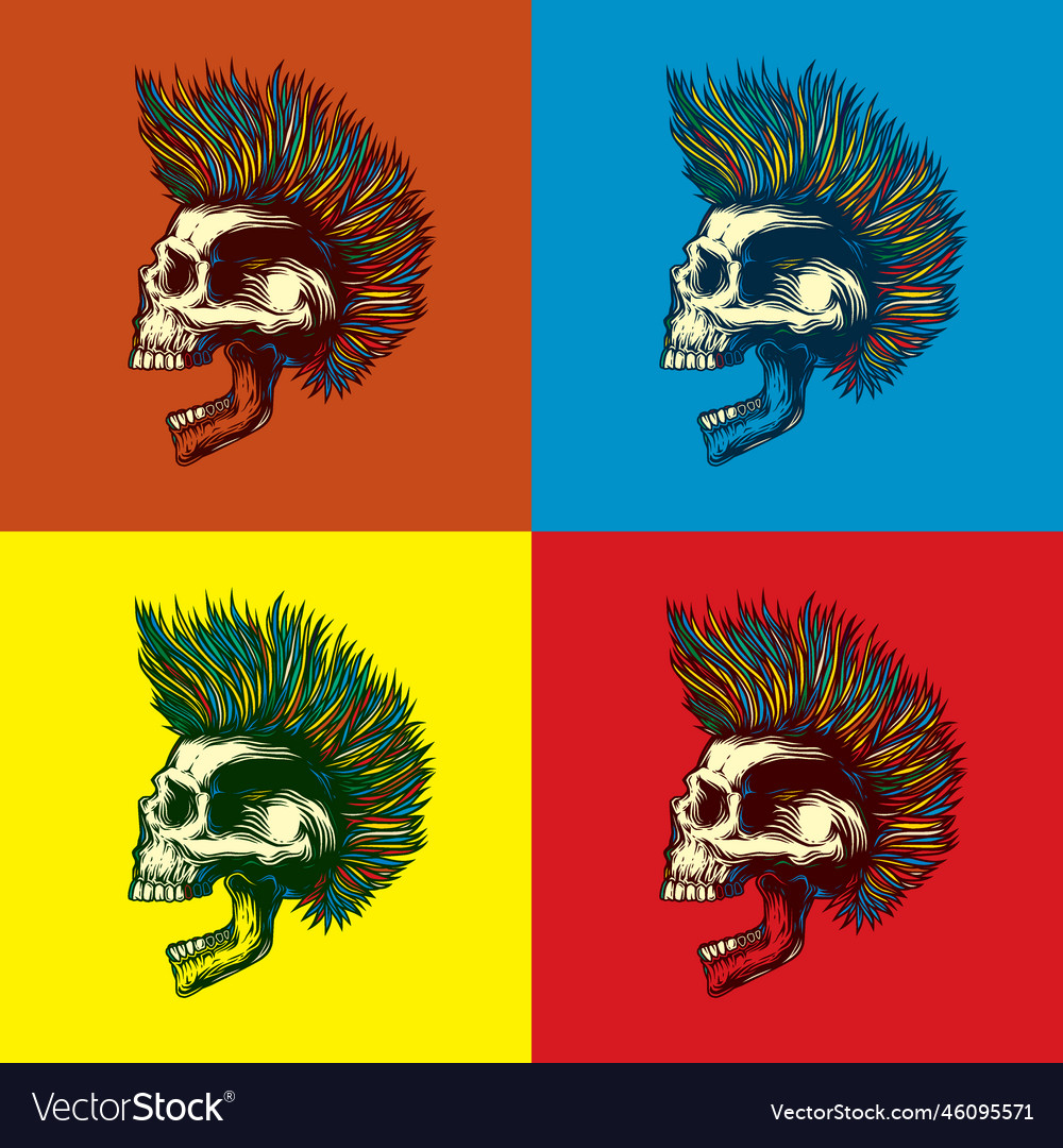 Punk rock Royalty Free Vector Image - VectorStock