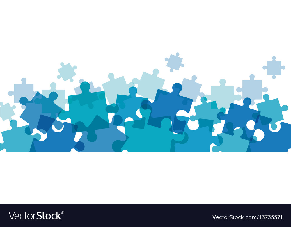 Puzzle solution team work image