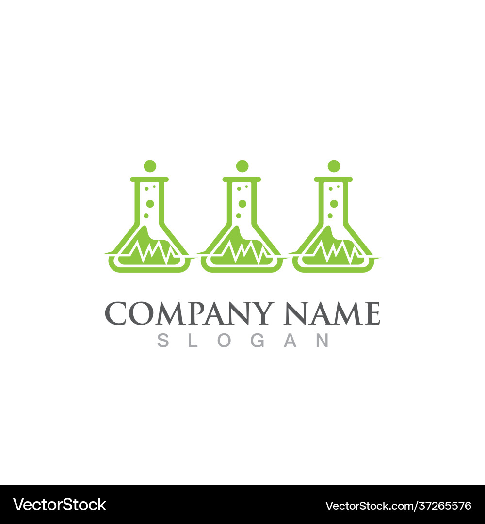 Lab icon template Royalty Free Vector Image - VectorStock