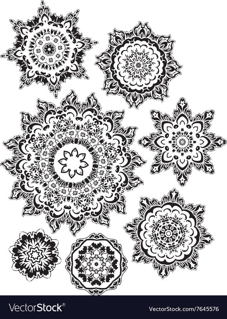 Mandala ethnischen indischen Design