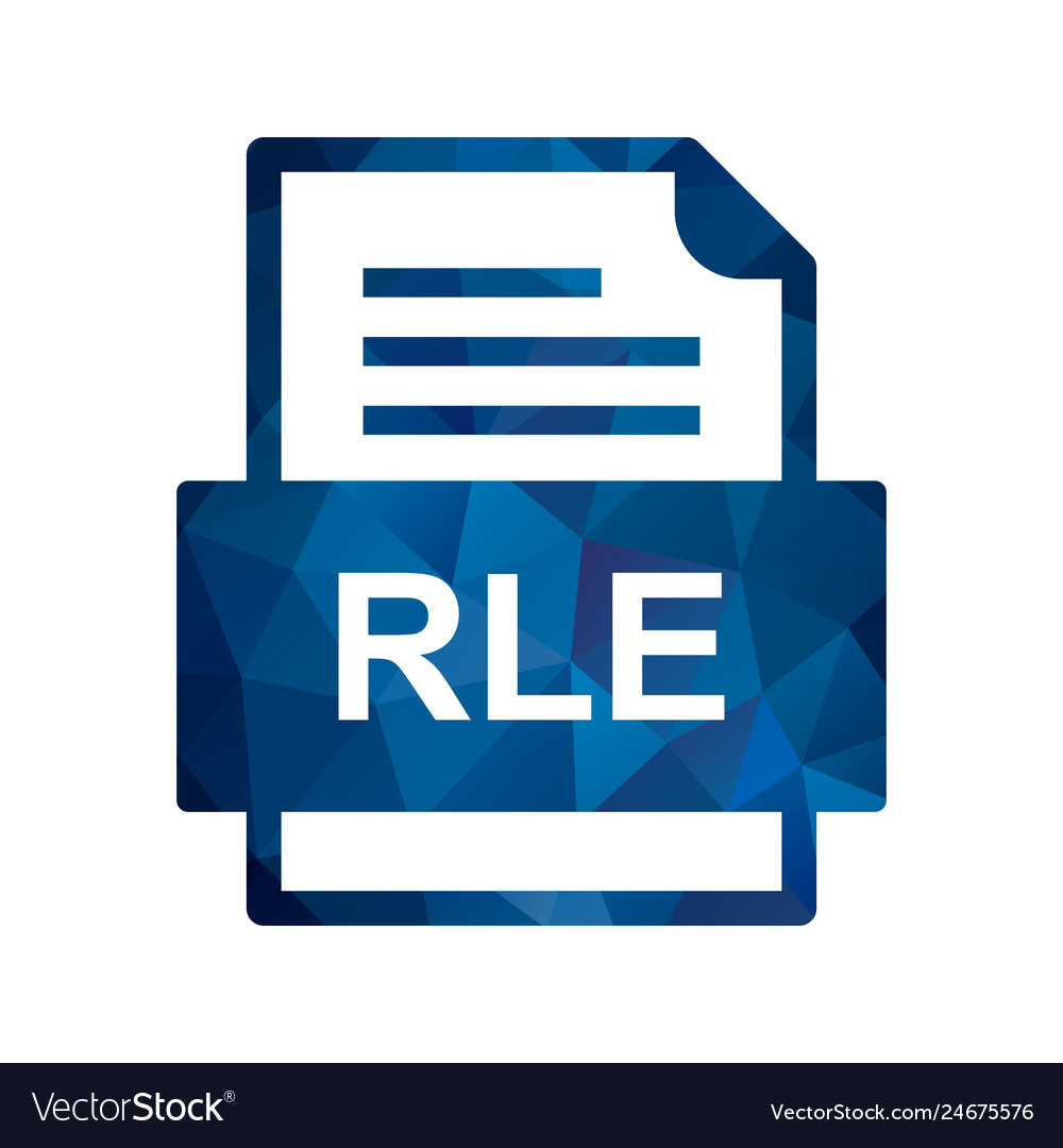 Rle file document icon