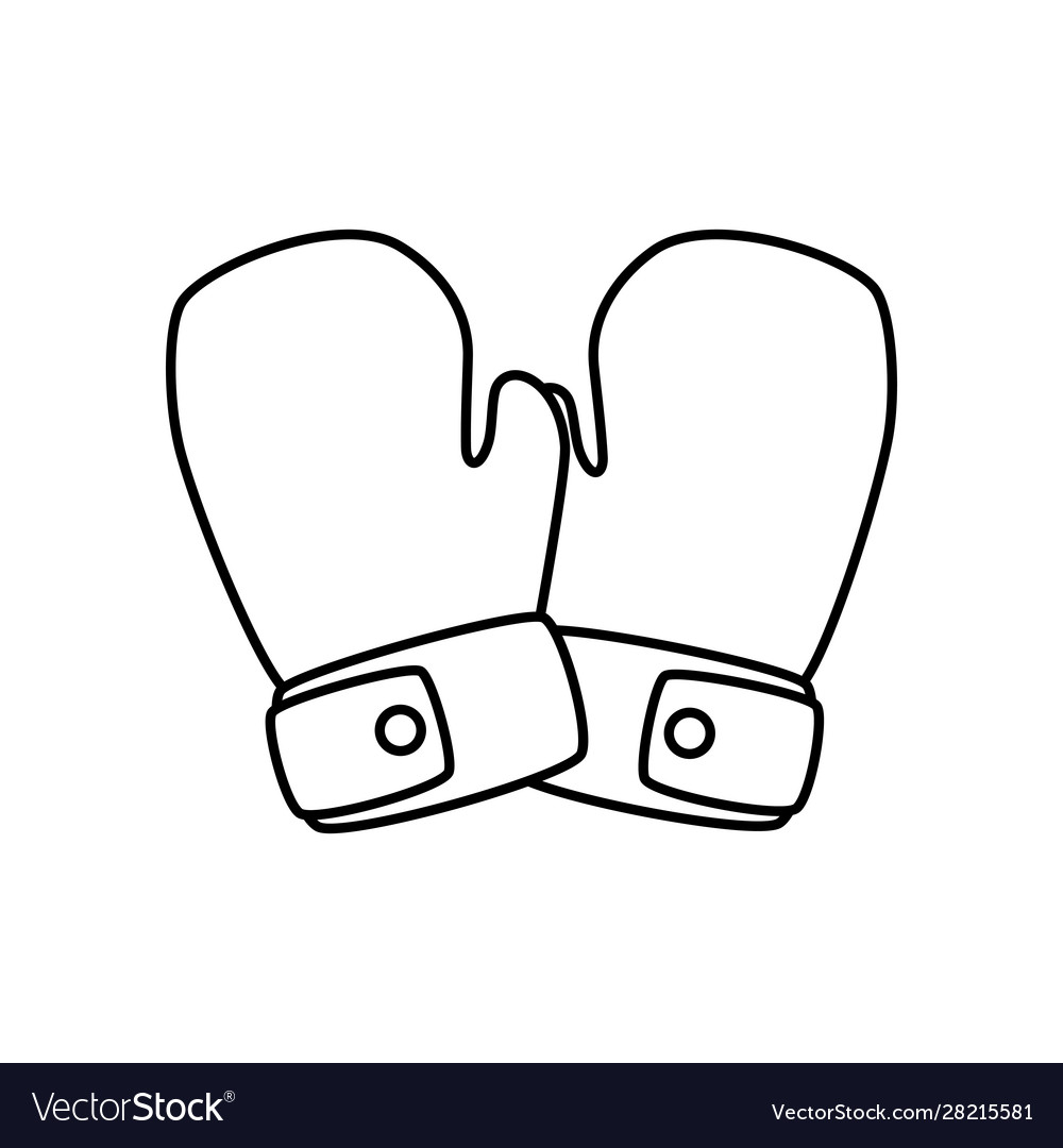 Isolated Boxing Gloves Design Royalty Free Vector Image Isolated Boxing Gloves Design Royalty Free Vector Image