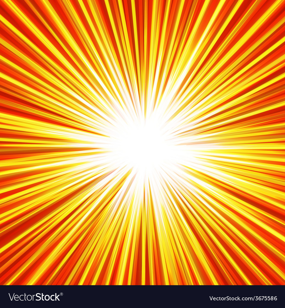 Abstract background red star burst Royalty Free Vector Image