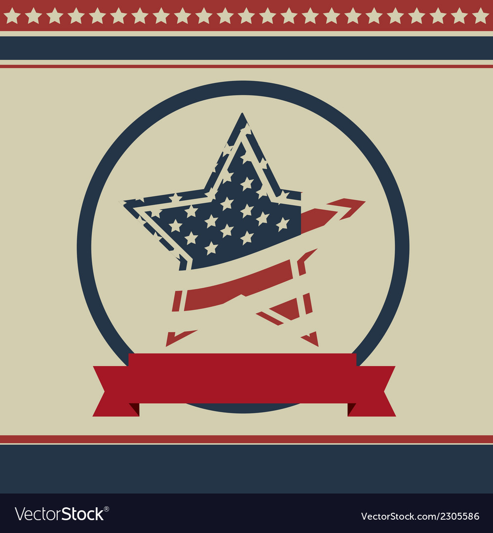 Hintergrund Patriot usa im Vintage-Stil