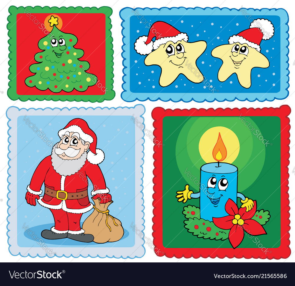 Christmas post stamps collection 2