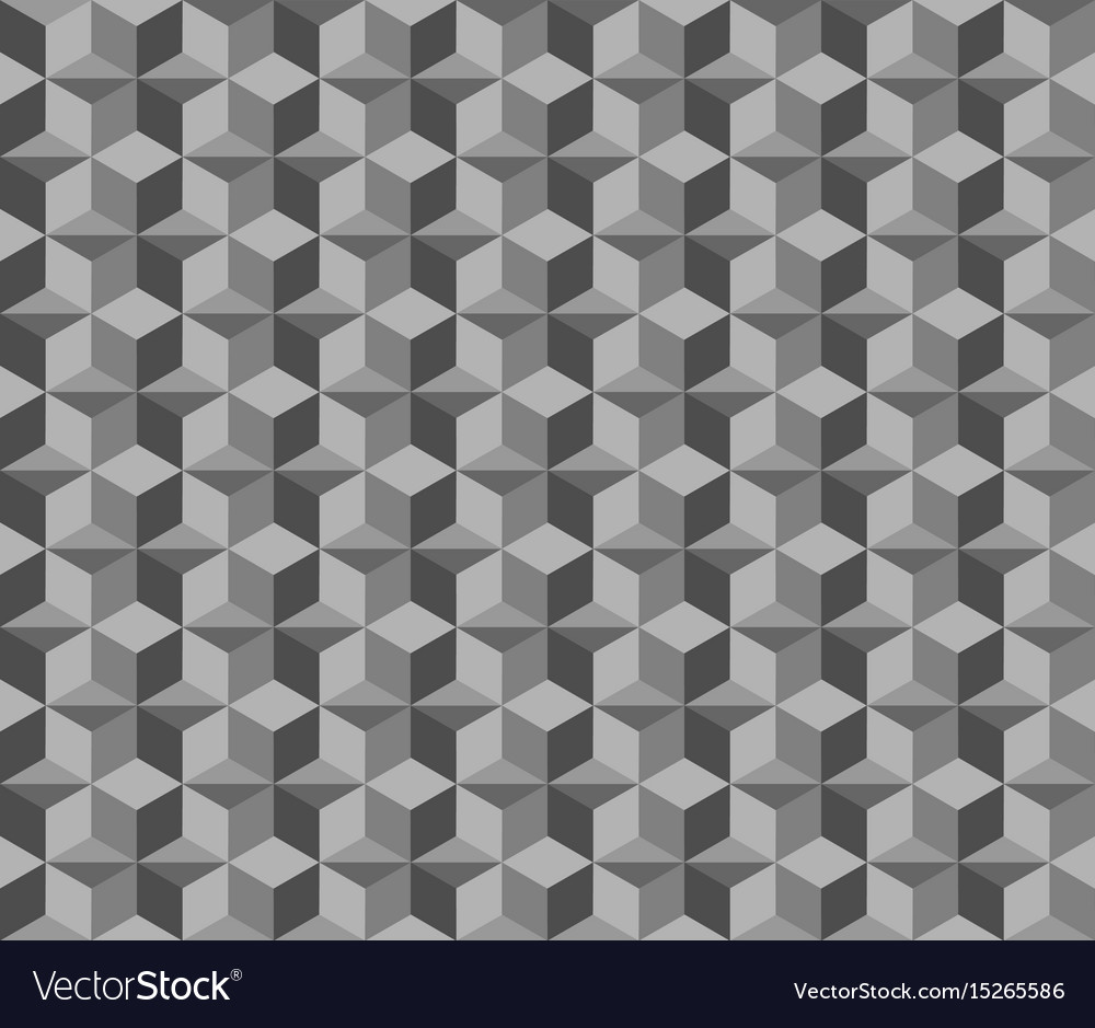 Geometric Gray Seamless Pattern