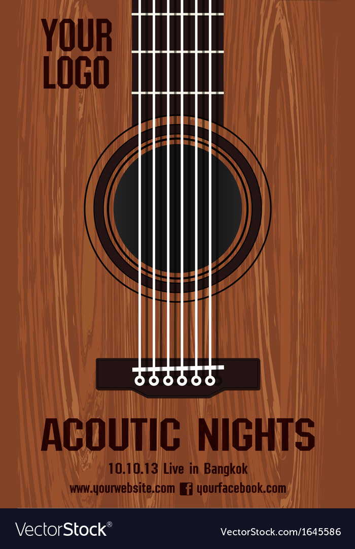 Poster acoutic nights