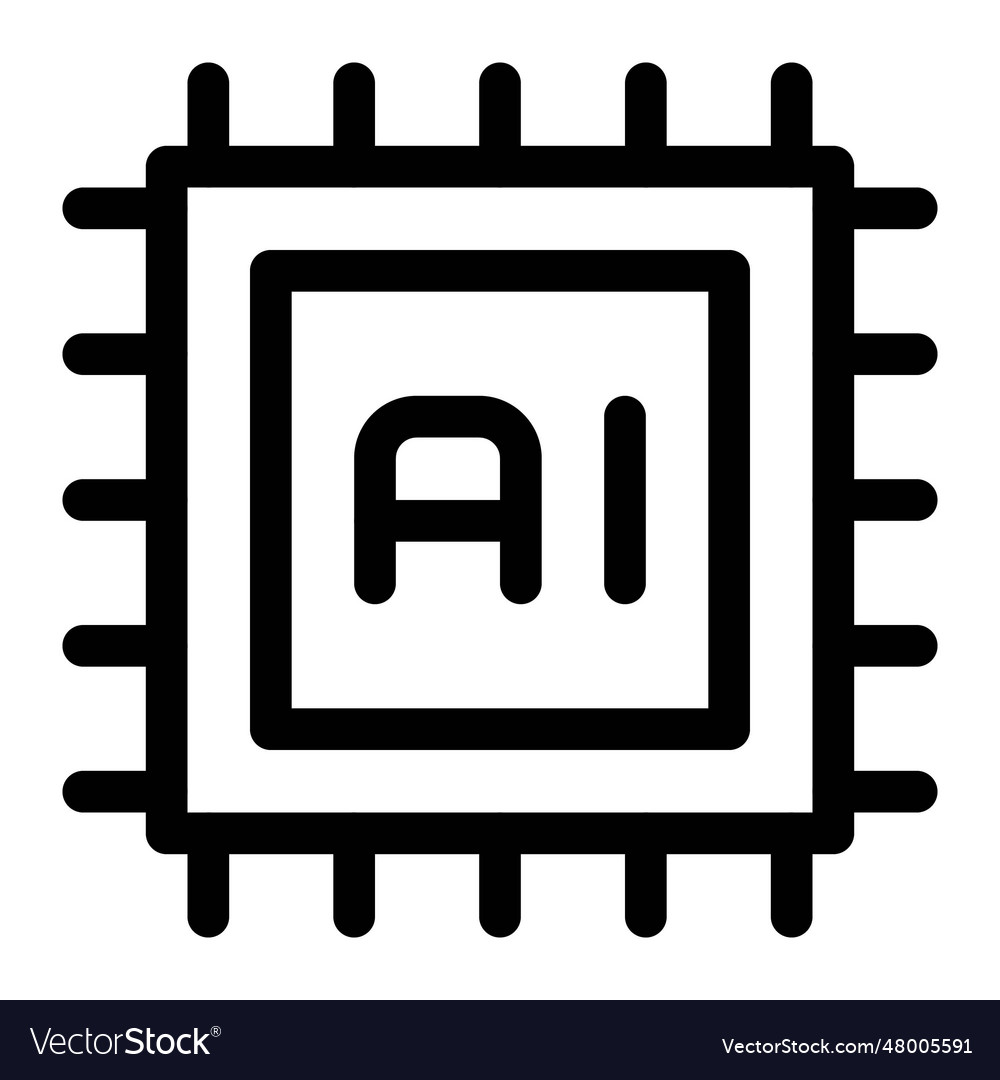 Ai system development through micro chip