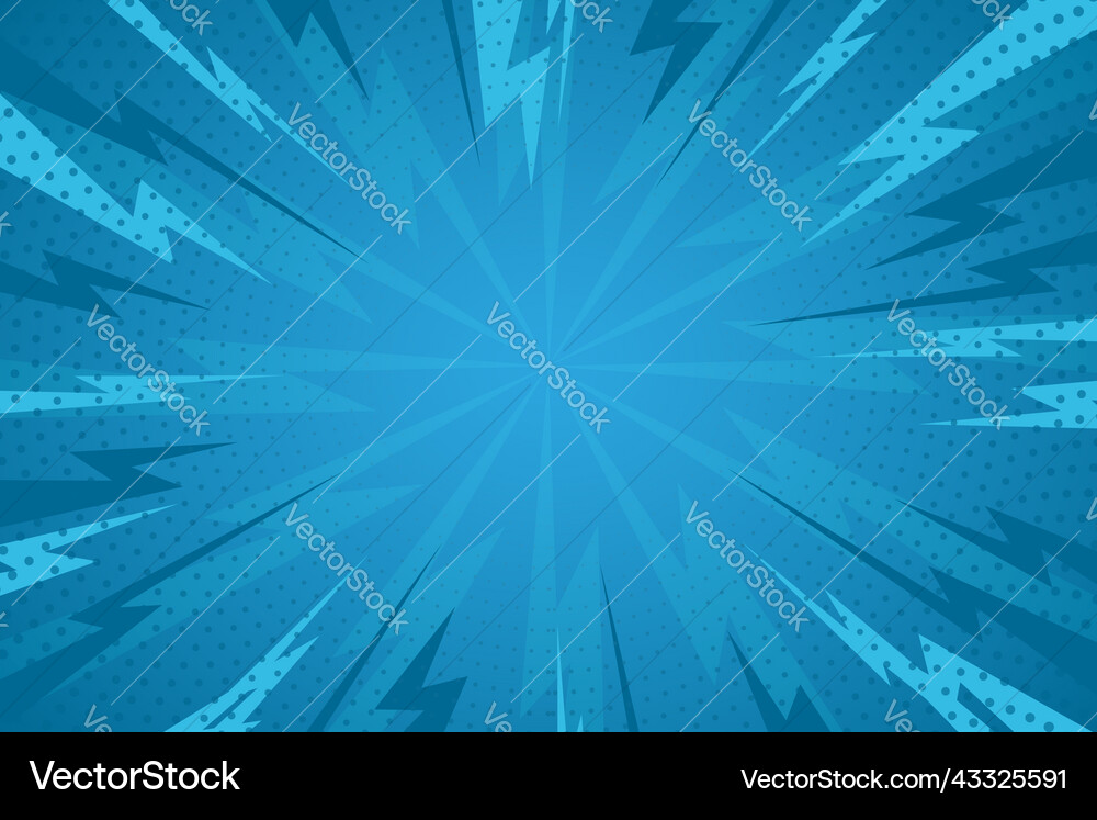 Dynamic Comic Backdrop Royalty Free Vector Image