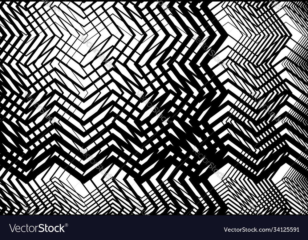 Geometric structure angular angled lines stripes vector image Geometric structure angular angled lines stripes