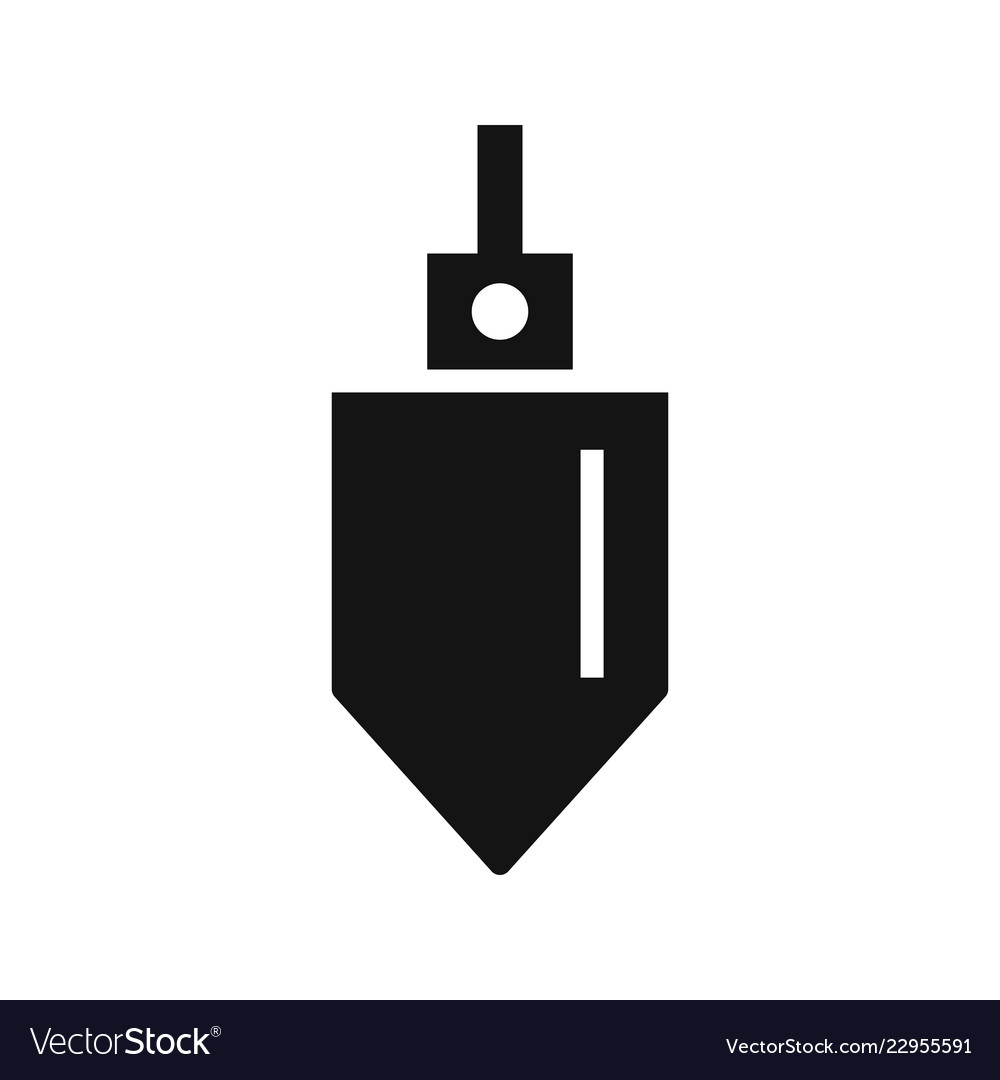 Plumb bob icon