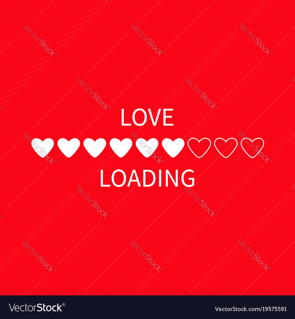 Progress Loading Heart Icon
