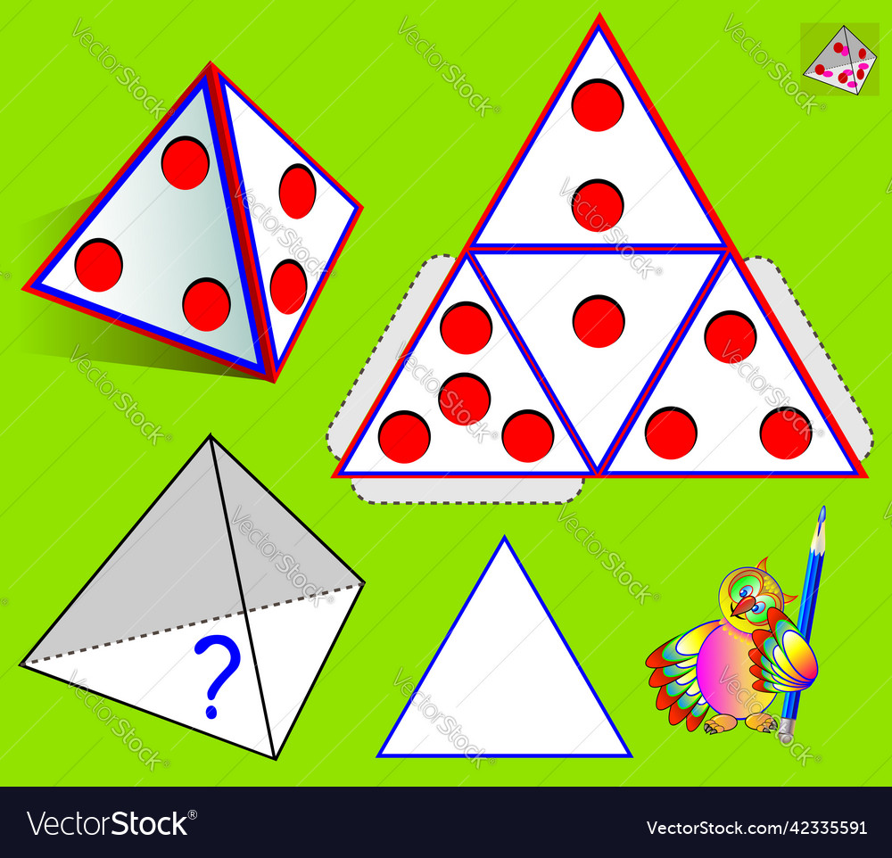 Pyramid Pattern Logic Puzzle