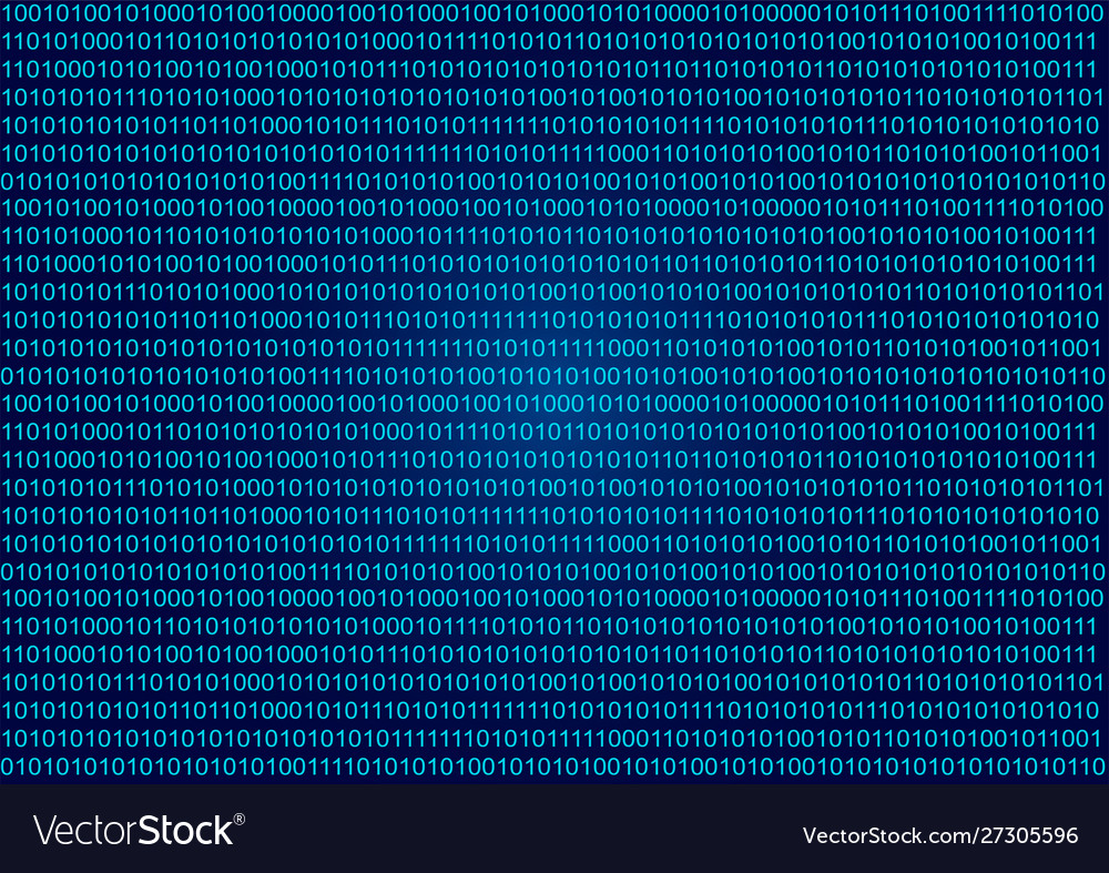 Abstract background with binary code