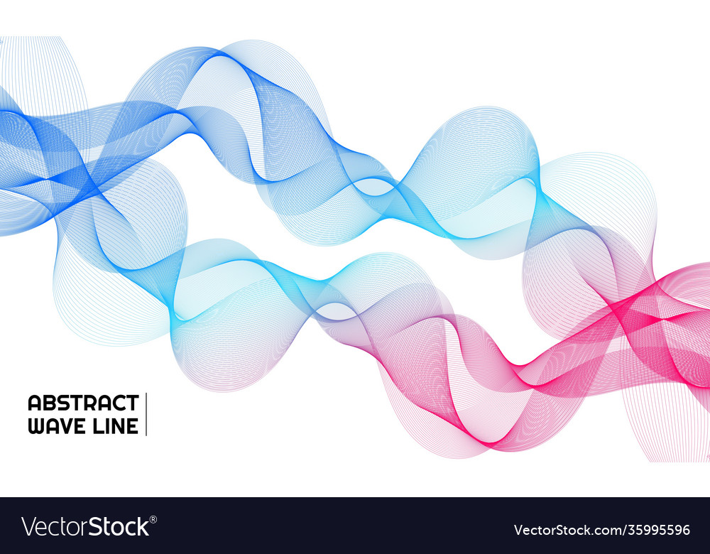 Abstract background with blue and red gradient vector image Abstract background with blue and red gradient