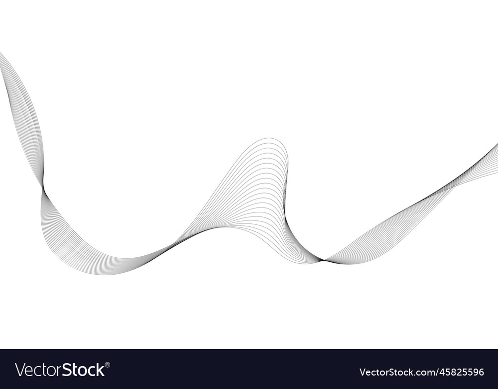 Abstract wave element for design digital vector image Abstract wave element for design digital