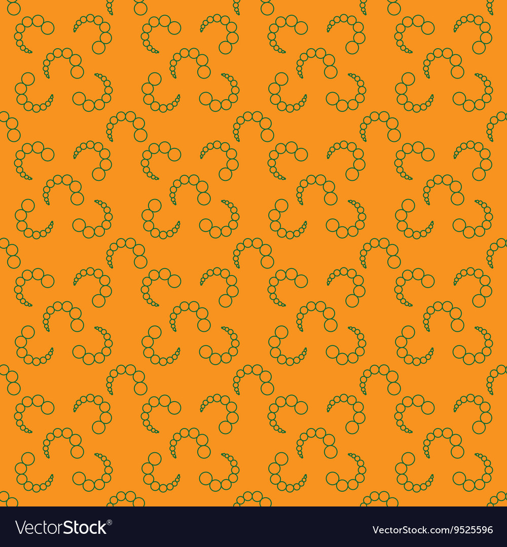 Bubbles chaotic seamless pattern 5506