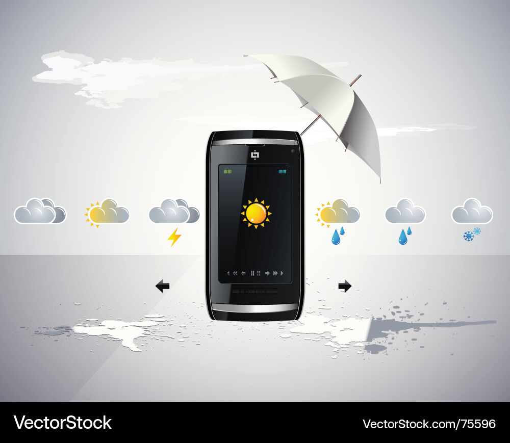 Cellular telephone Royalty Free Vector Image - VectorStock