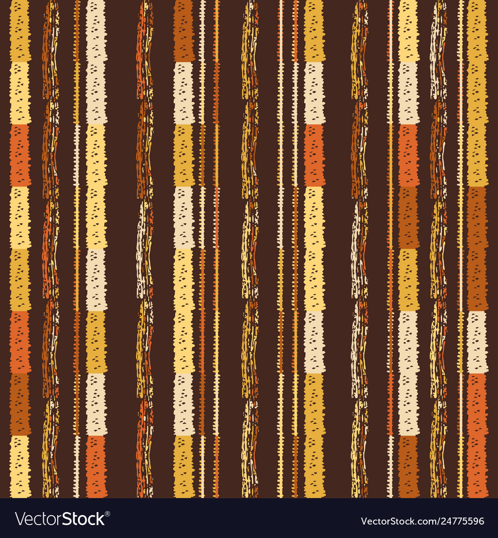Christmas seamless stripe pattern with nordic vector image Christmas seamless stripe pattern with nordic