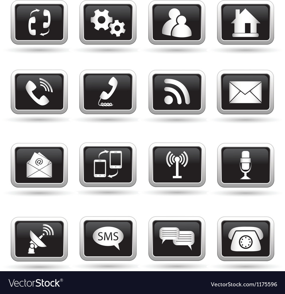 Communication icons