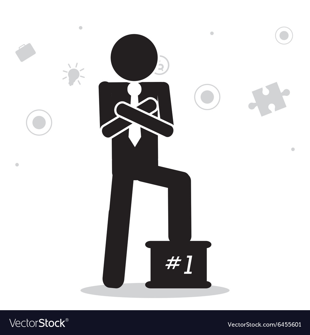 Competitive icon design Royalty Free Vector Image