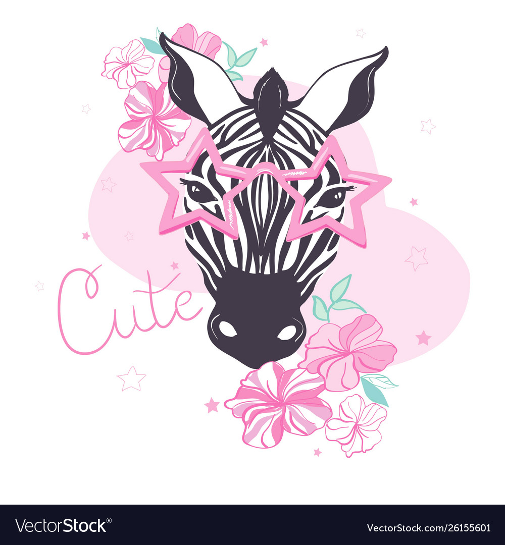 Cute zebra