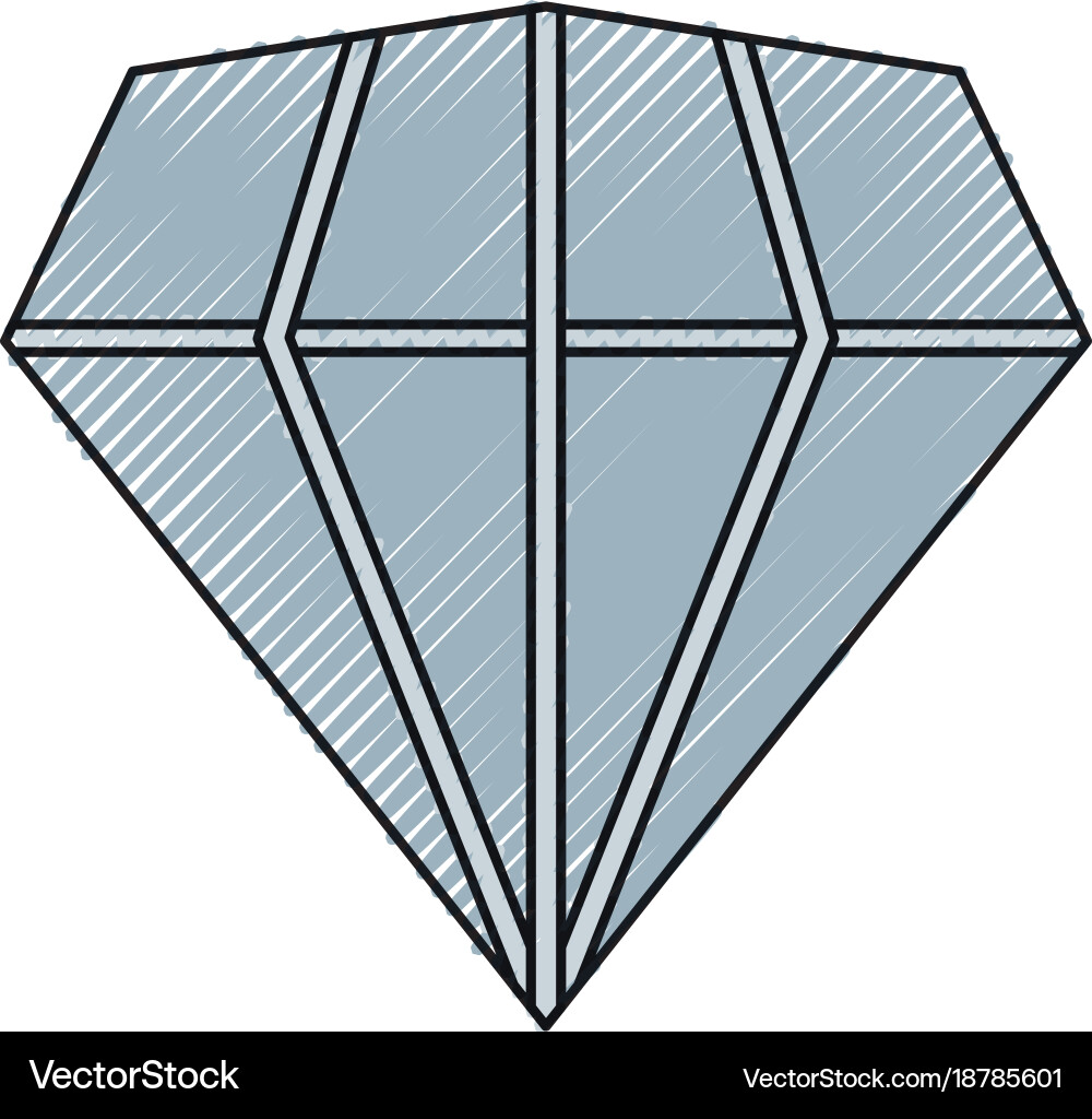 Diamond gem icon Royalty Free Vector Image - VectorStock