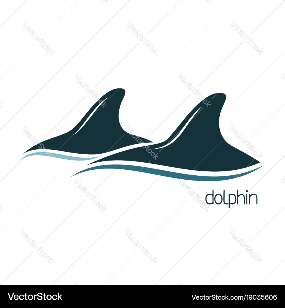 Dolphins Royalty Free Vector Image - VectorStock
