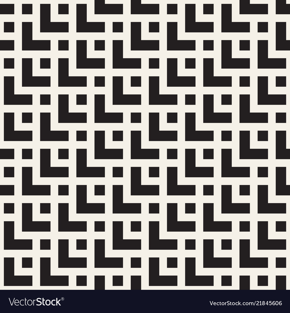 Geometric Line Tiling Pattern