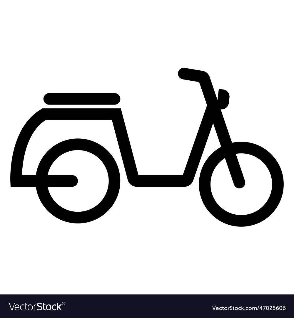 Motorcycle icon Royalty Free Vector Image - VectorStock