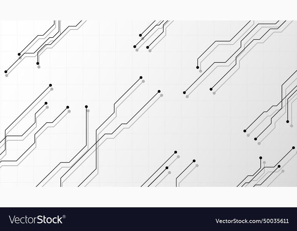 Hi-tech digital data abstract design vector image Hi-tech digital data abstract design
