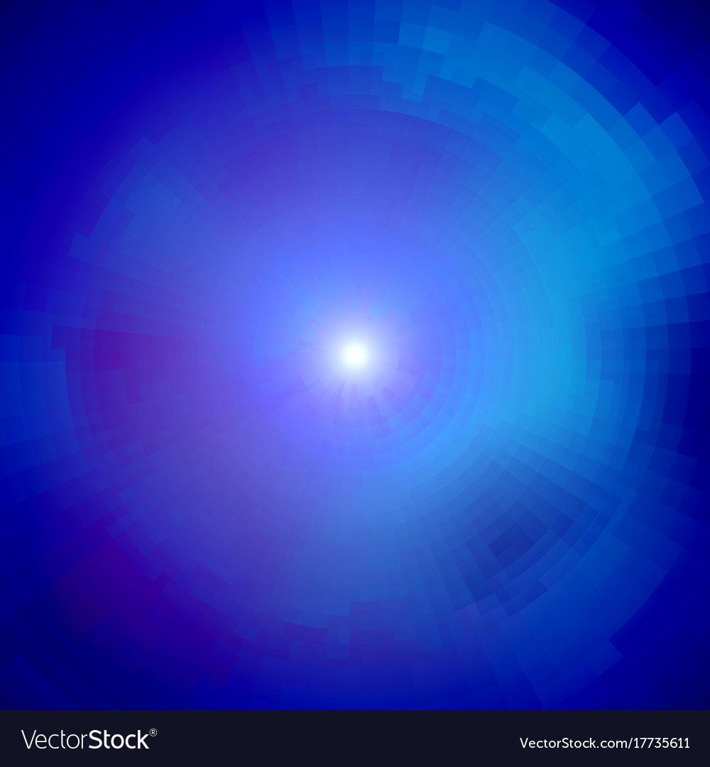 Radial abstract background with glow