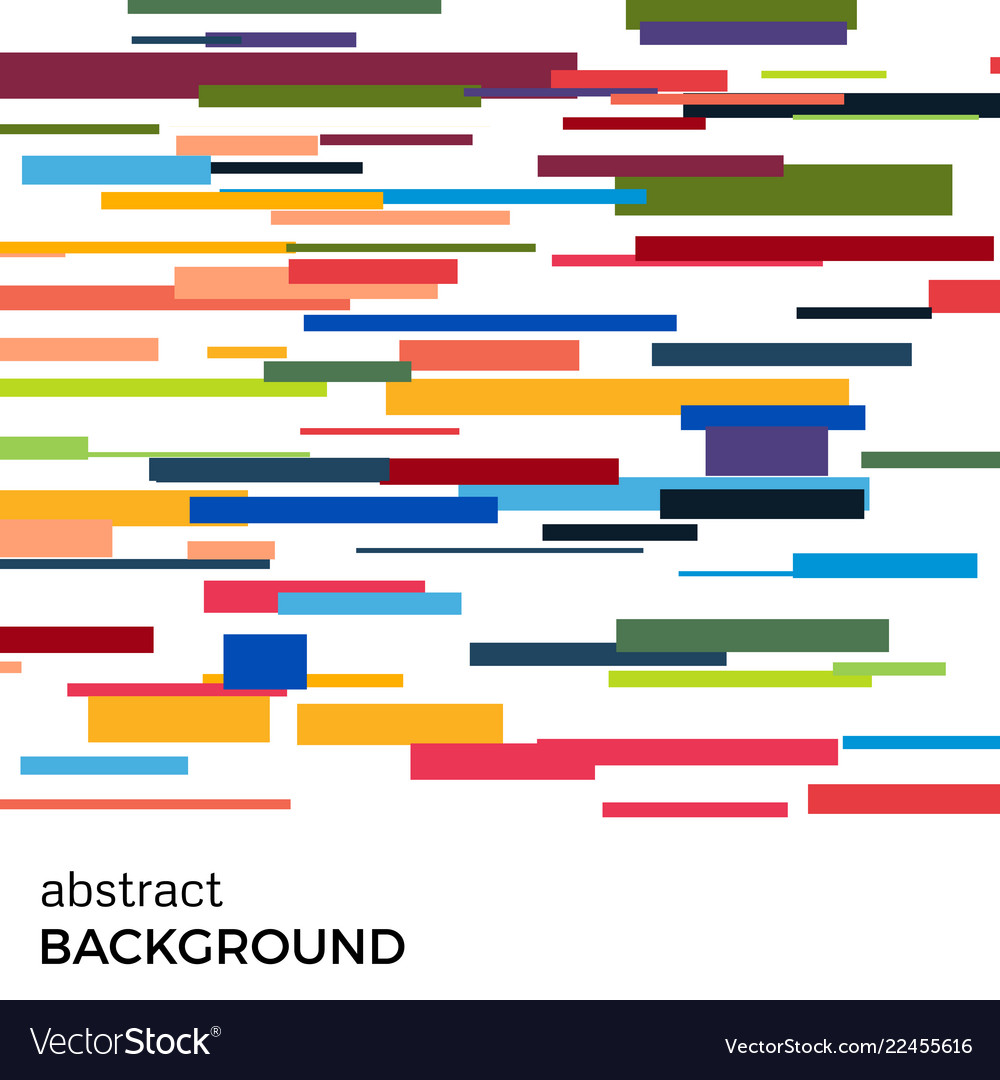 Abstract background of rectangles vector image Abstract background of rectangles