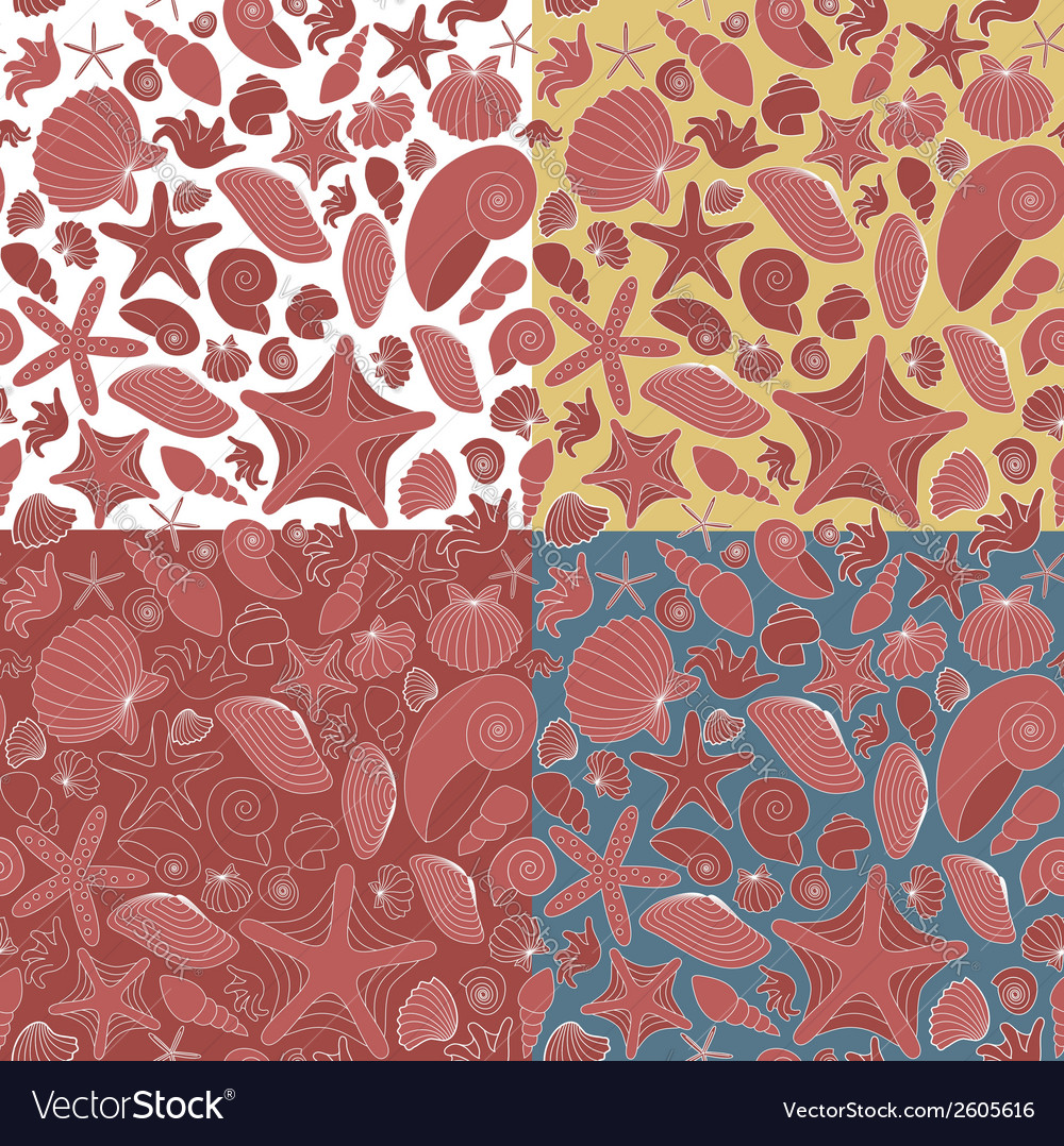 Ocean Shell Pattern
