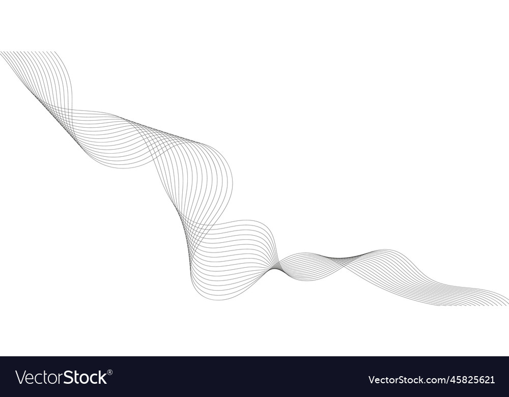 Abstract wave element for design digital vector image Abstract wave element for design digital