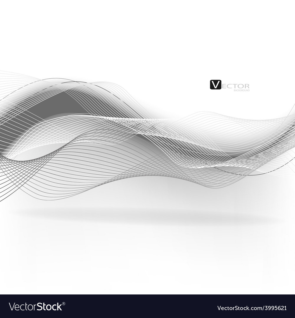 Abstract waves - data stream concept