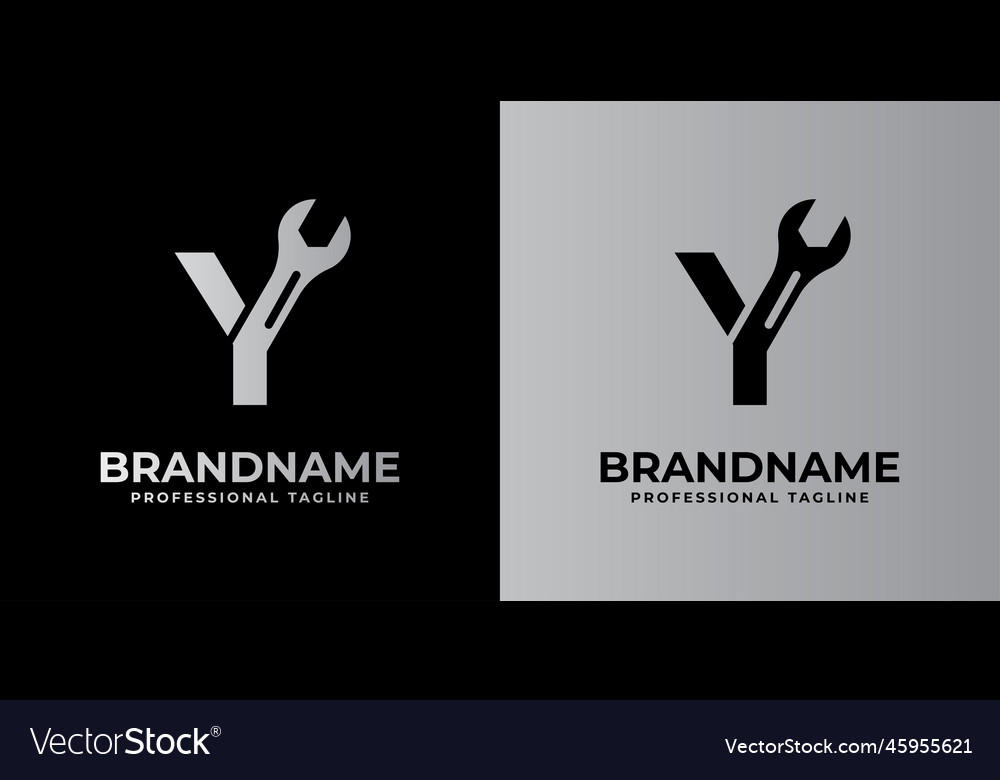 Letter y wrench logo suitable for any business