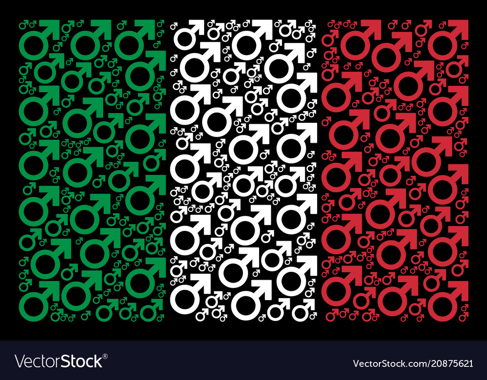 Mars Flag Pattern