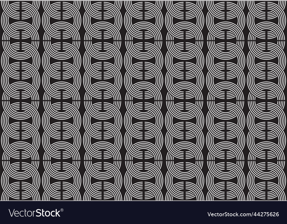 Chain Pattern - Circle Motif