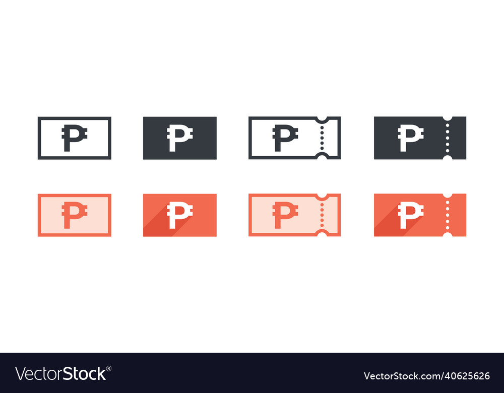 Philippine peso money sign coupon