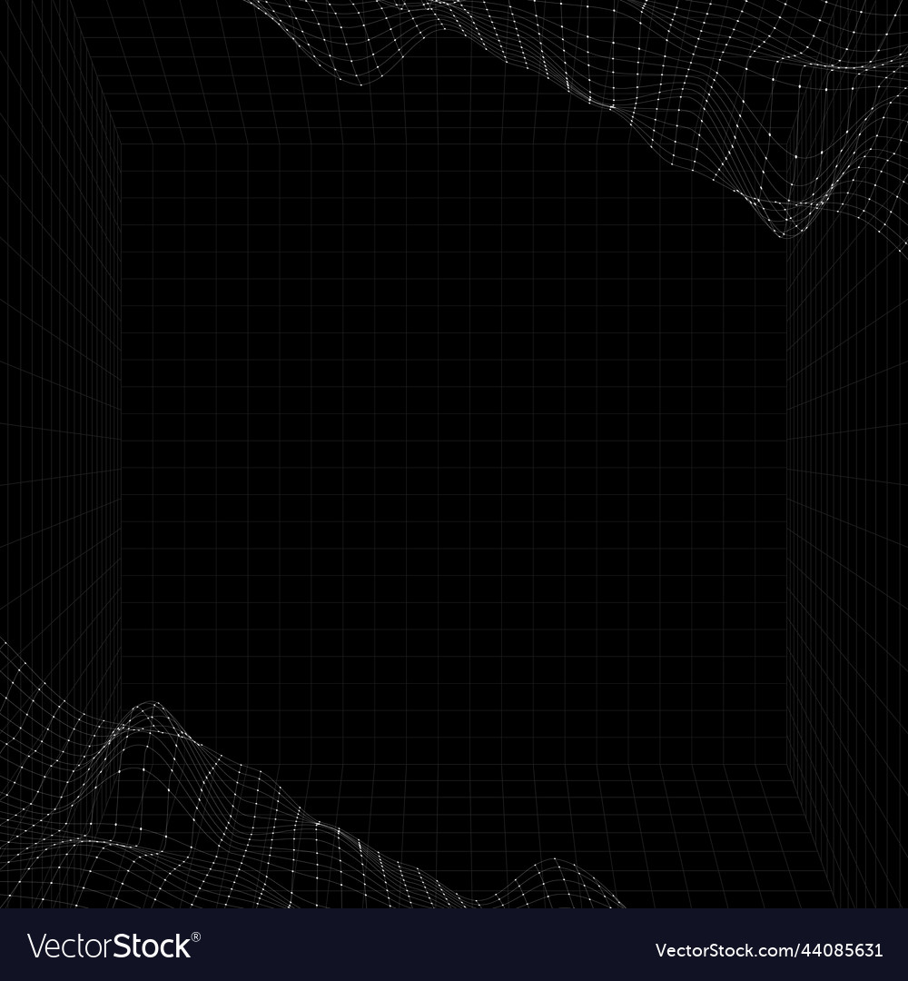 3d abstract wave pattern background vector image 3d abstract wave pattern background