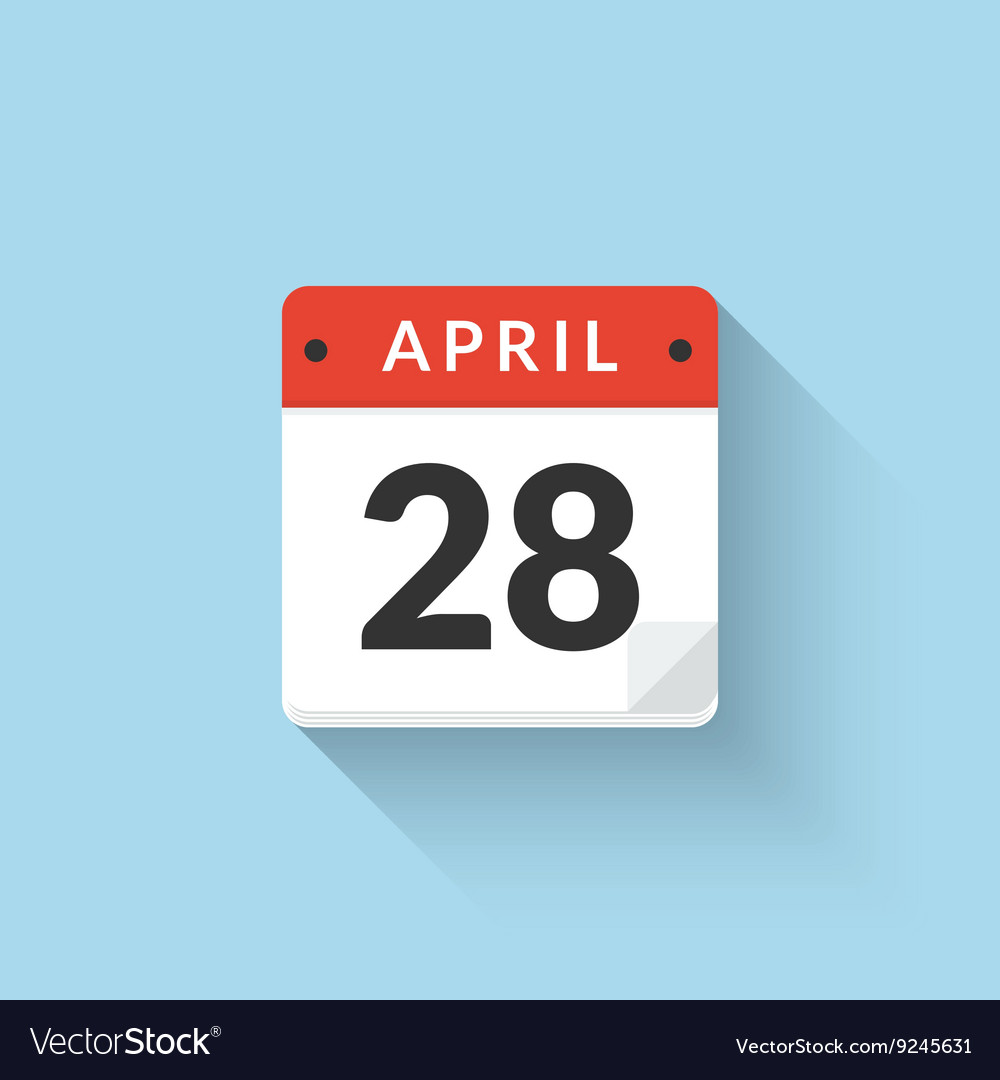 Flat calendar icon design business symbol